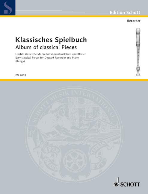 Vorderes Coverbild Klassisches Spielbuch 