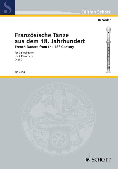 Vorderes Coverbild Französische Tänze 