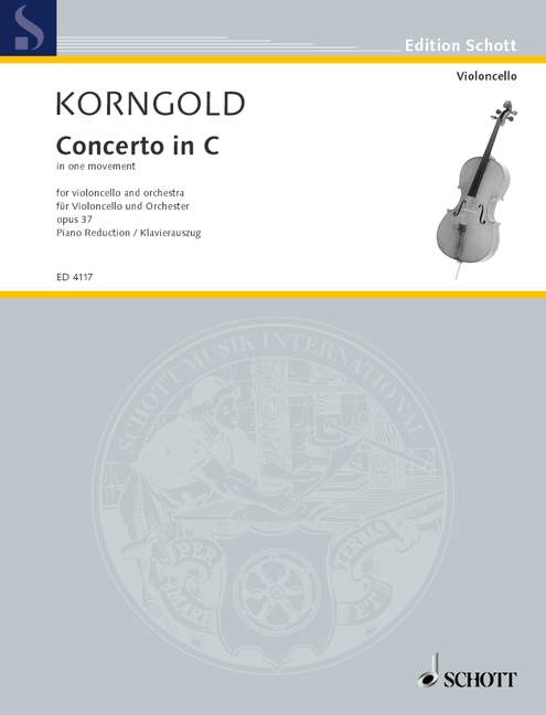 Vorderes Coverbild Concerto in C op. 37 