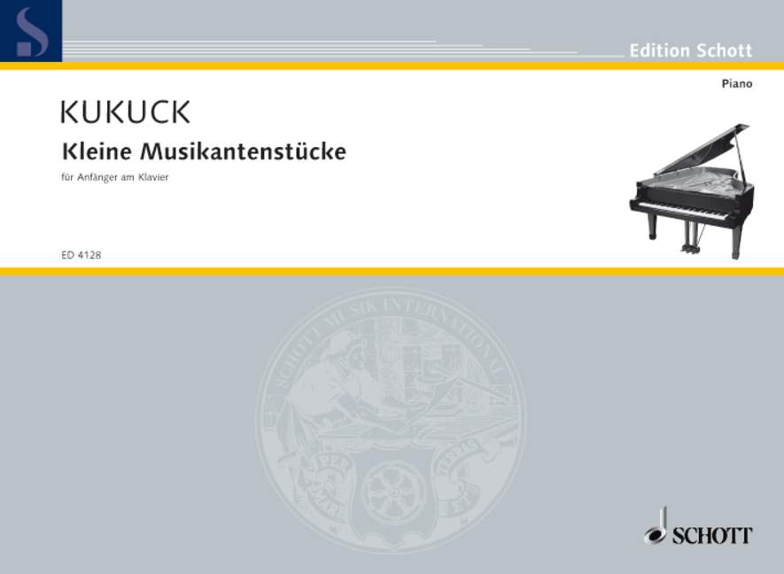 Vorderes Coverbild Kleine Musikantenstücke 