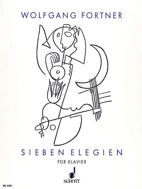 Vorderes Coverbild Sieben Elegien 