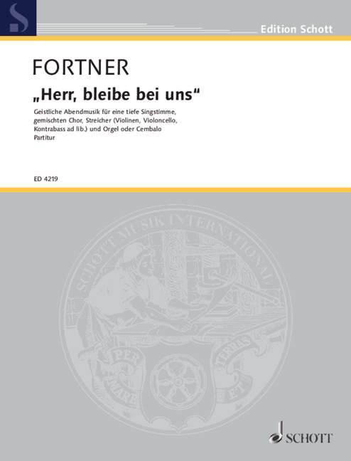Vorderes Coverbild Herr, bleibe bei uns 