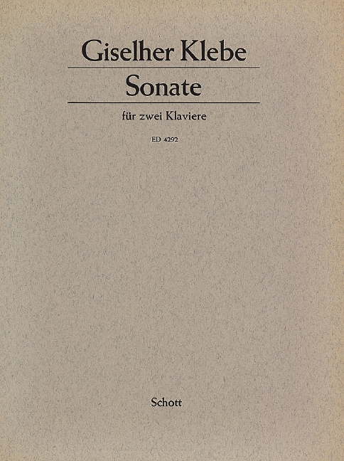 Vorderes Coverbild Sonate op. 4 
