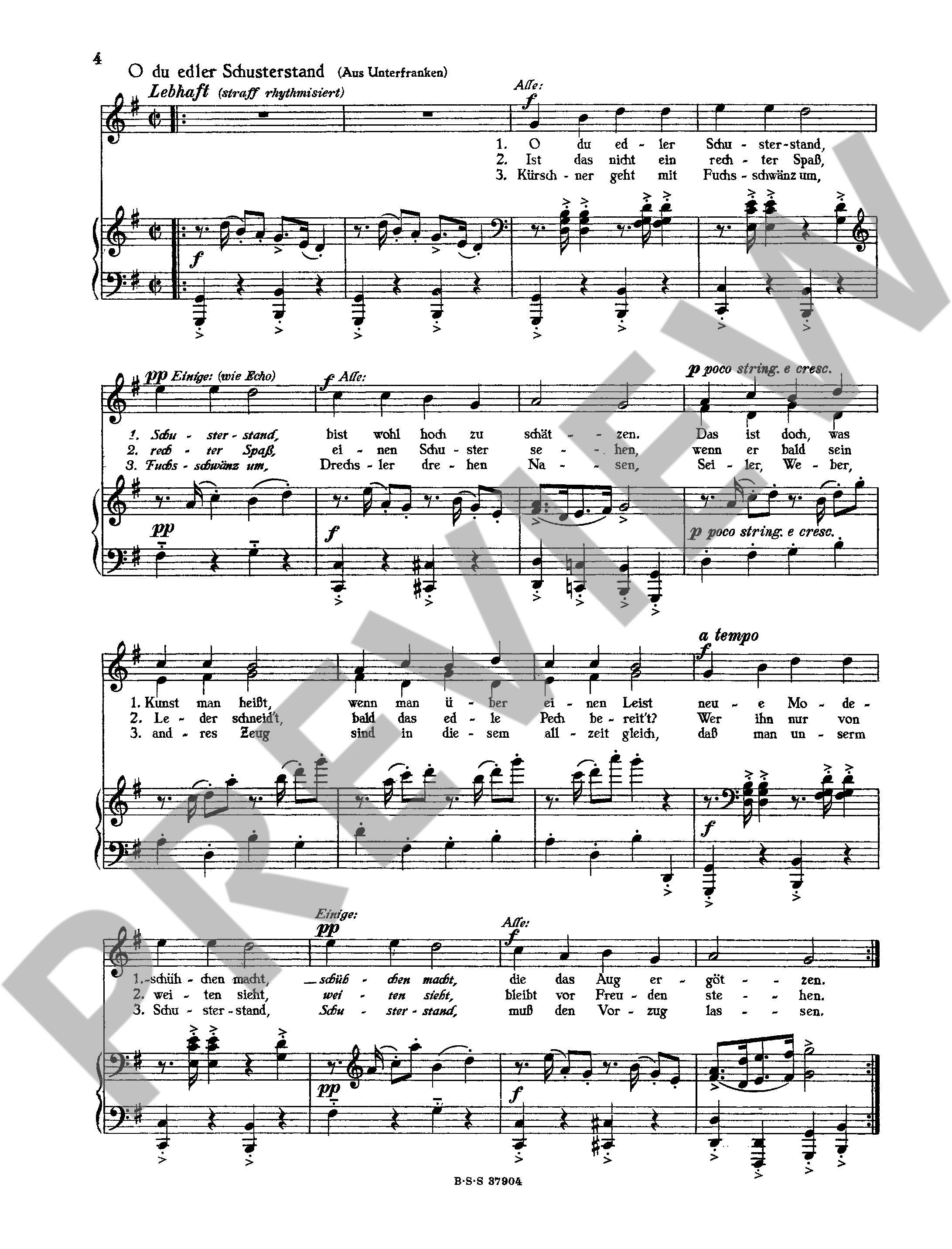 Anderes Coverbild Liederreigen nach Volksweisen op. 89/2 