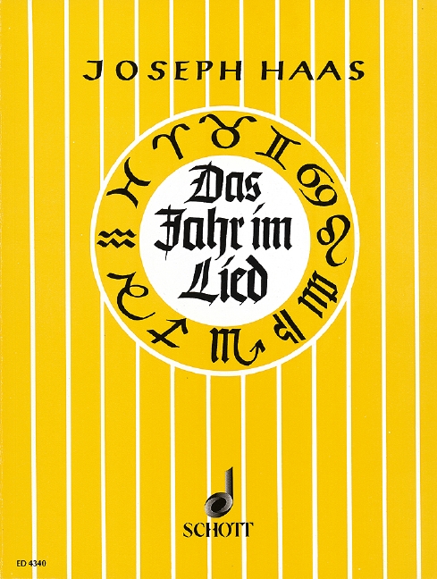Vorderes Coverbild Das Jahr im Lied op. 103 