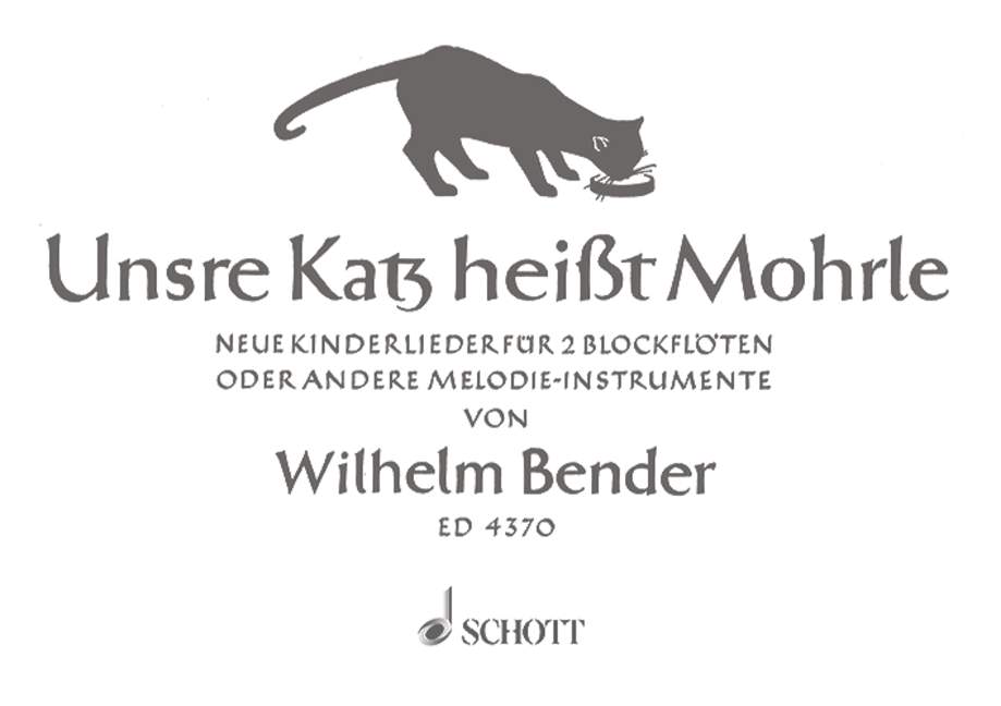Vorderes Coverbild Unsre Katz heißt Mohrle 