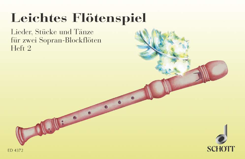 Vorderes Coverbild Leichtes Flötenspiel Band 2