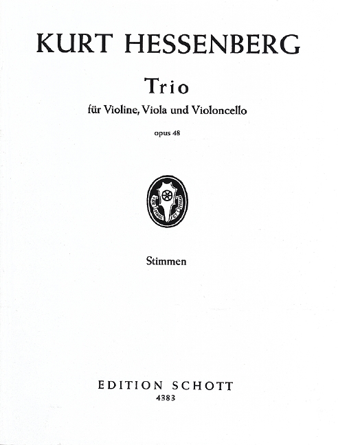 Vorderes Coverbild Trio op. 48 