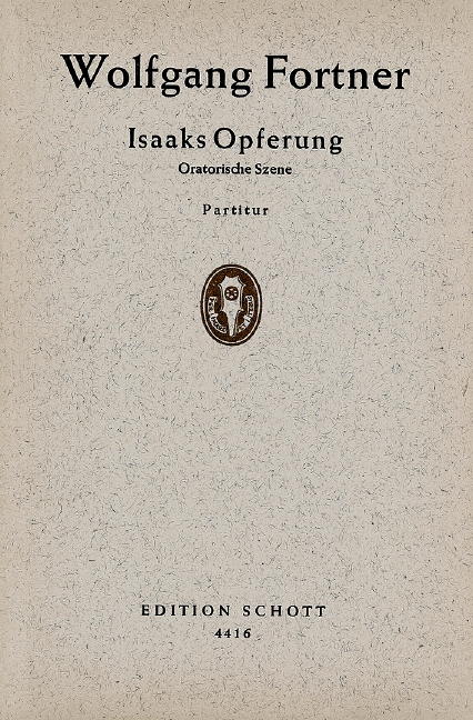 Vorderes Coverbild Isaaks Opferung 