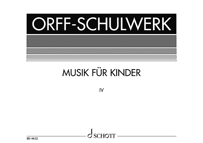 Vorderes Coverbild Musik für Kinder Band 4