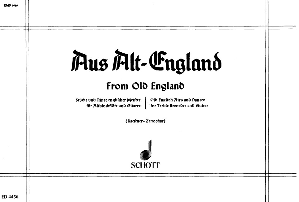 Anderes Coverbild Aus Alt-England 