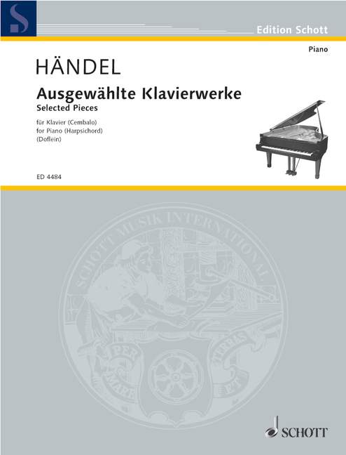 Vorderes Coverbild Ausgewählte Klavierwerke 