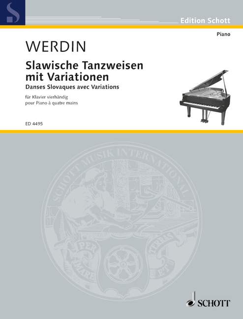 Vorderes Coverbild Slawische Tanzweisen mit Variationen 