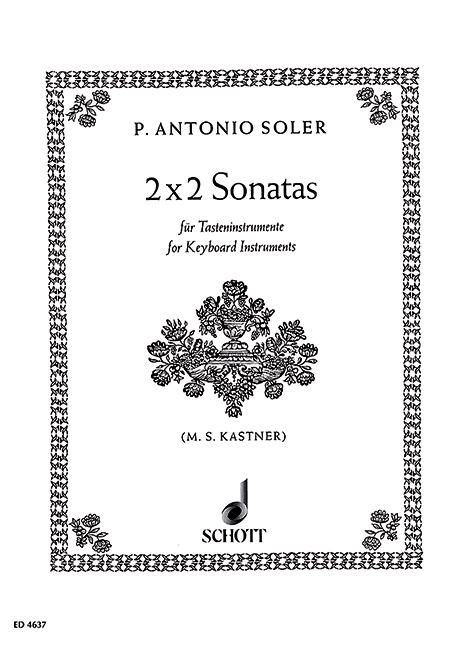 Vorderes Coverbild 2 x 2 Sonatas 