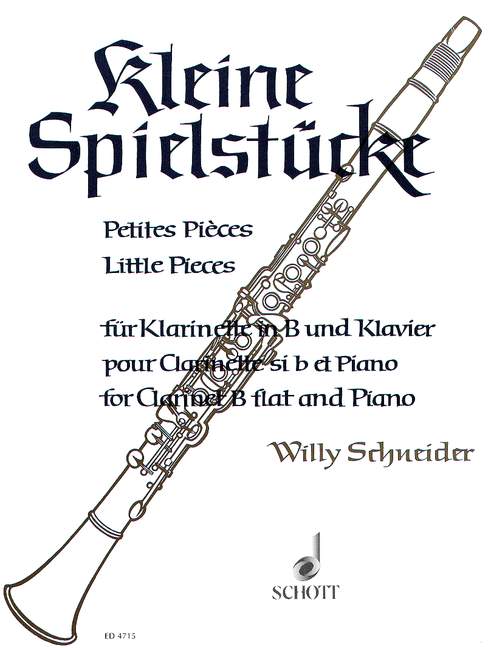 Vorderes Coverbild Kleine Spielstücke 