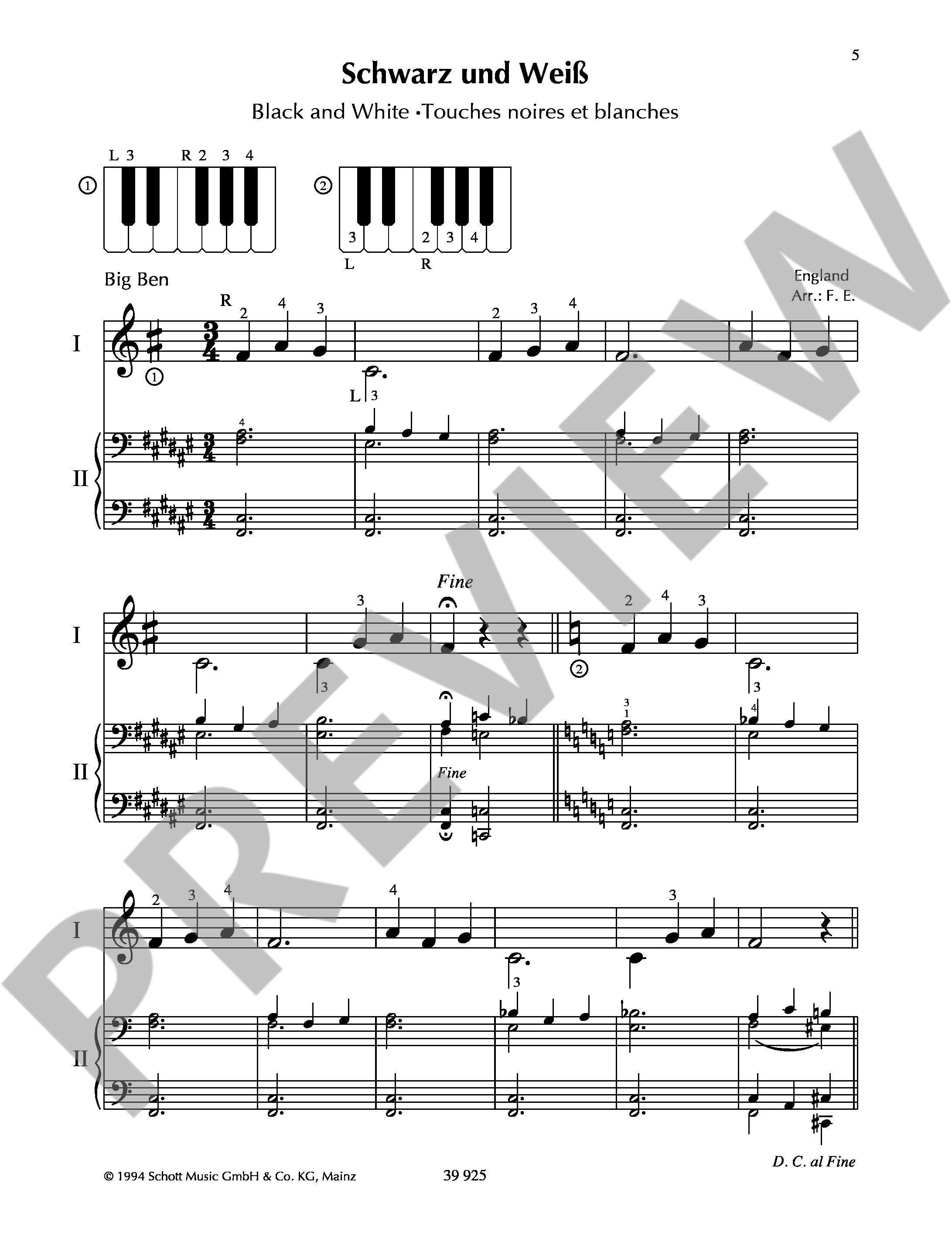 Anderes Coverbild Wir spielen vierhändig 