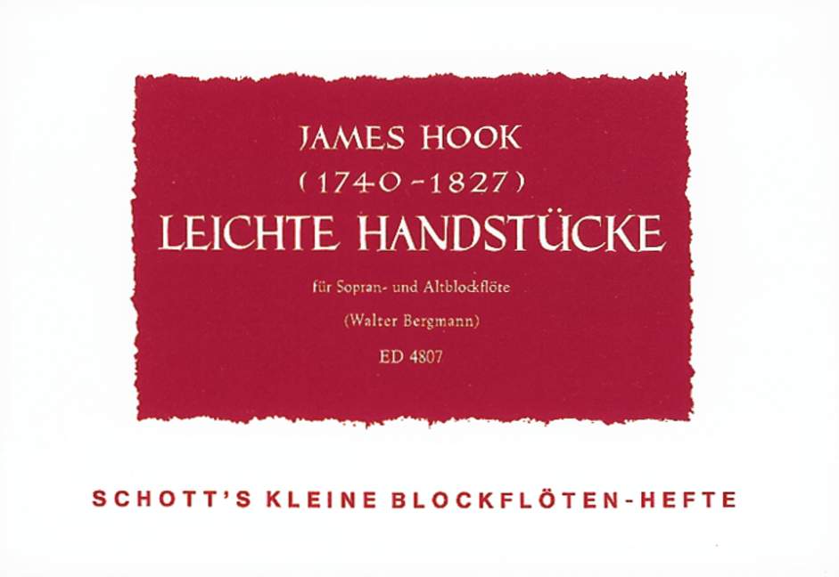 Vorderes Coverbild Leichte Handstücke 