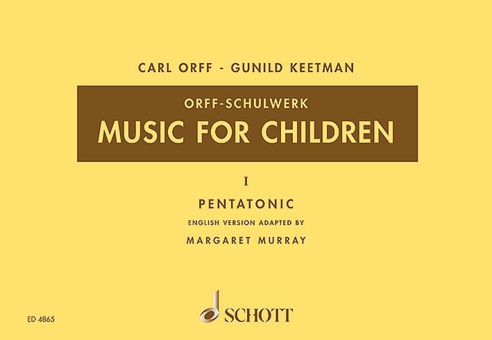 Vorderes Coverbild Music for Children Band 1