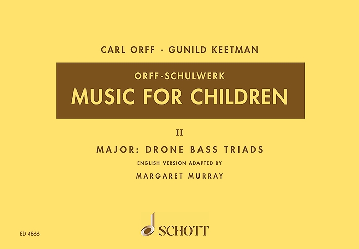 Vorderes Coverbild Music for Children Band 2