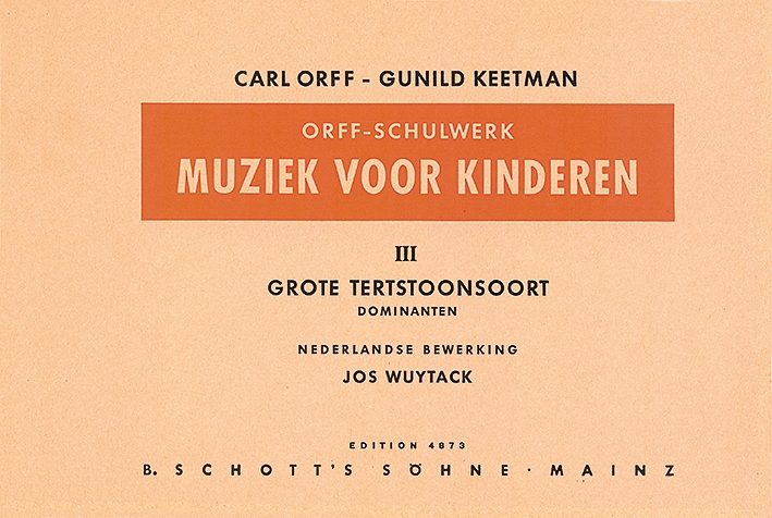 Vorderes Coverbild Muziek voor Kinderen Band 3