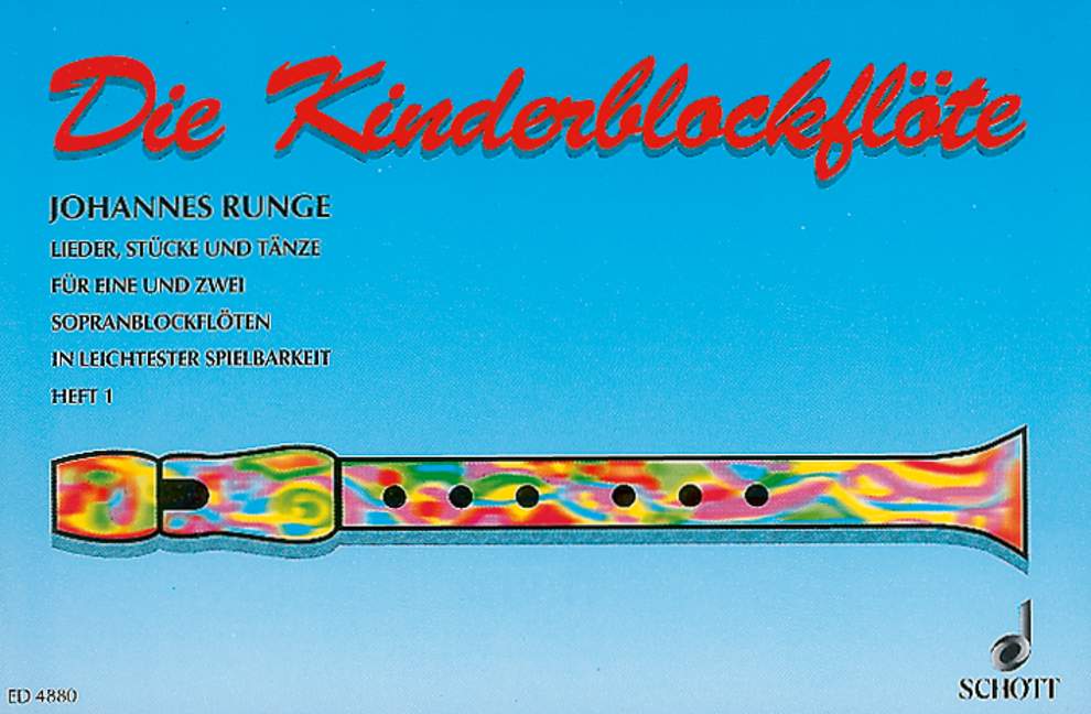 Vorderes Coverbild Die Kinderflöte Band 1