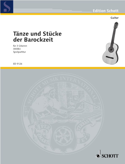Anderes Coverbild Tänze und Stücke aus der Barockzeit 