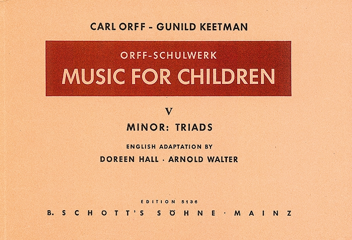 Vorderes Coverbild Music for Children Band 5