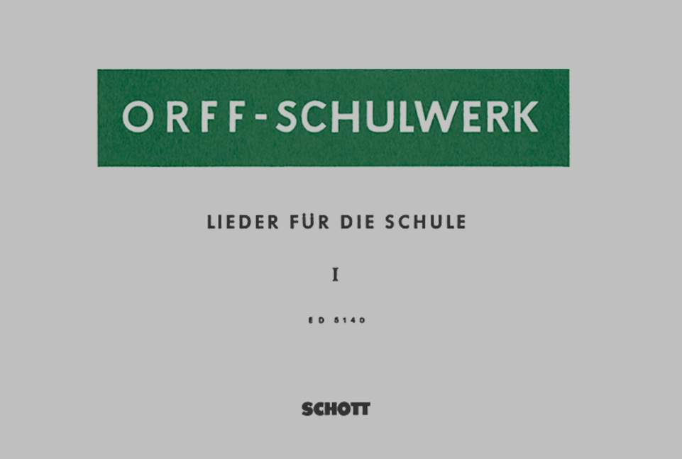 Vorderes Coverbild Lieder für die Schule Heft 1