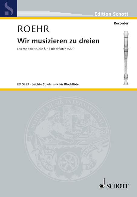 Vorderes Coverbild Wir musizieren zu dreien 