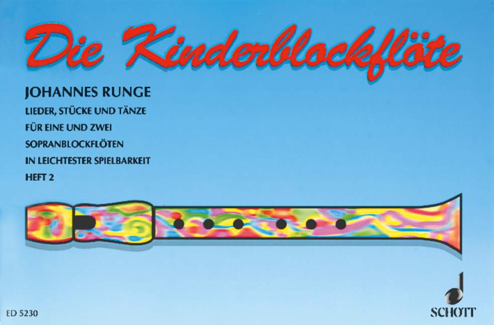 Vorderes Coverbild Die Kinderflöte Band 2