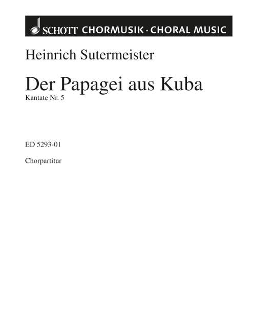 Vorderes Coverbild Kantate Nr. 5 