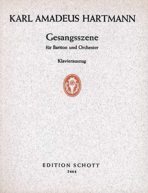 Vorderes Coverbild Gesangsszene 
