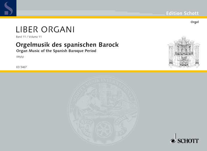 Anderes Coverbild Orgelmusik des spanischen Barock Band 11