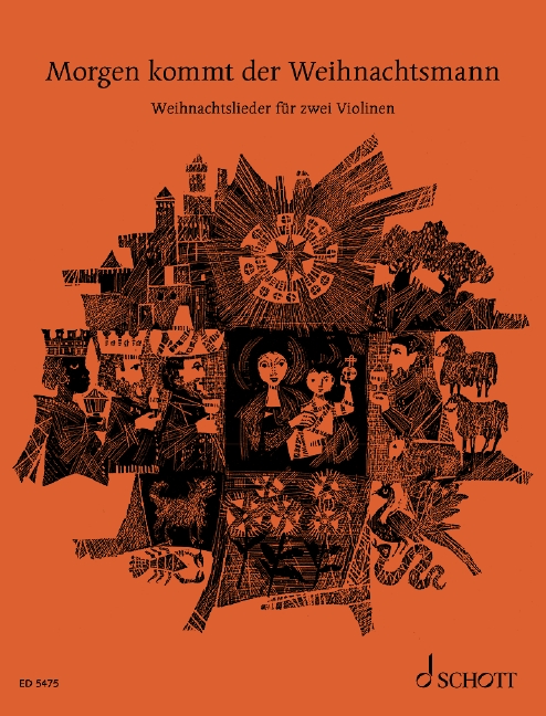 Vorderes Coverbild Morgen kommt der Weihnachtsmann 