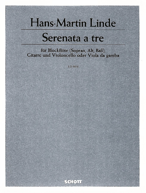Anderes Coverbild Serenata a tre 