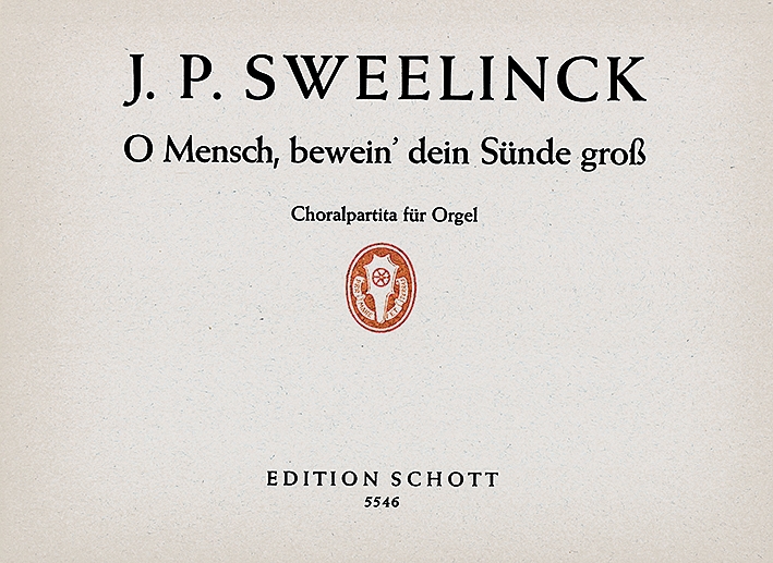 Vorderes Coverbild O Mensch bewein' dein Sünde groß 