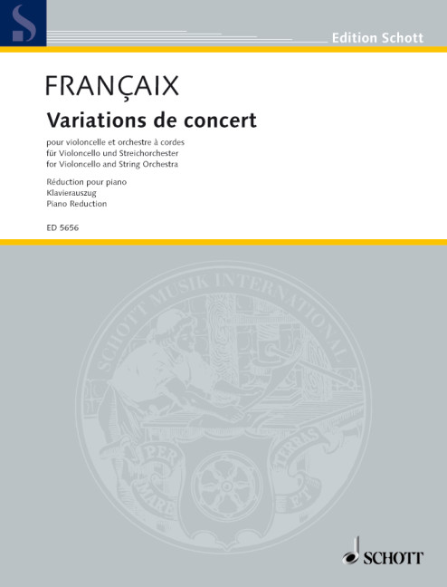 Anderes Coverbild Variations de concert 