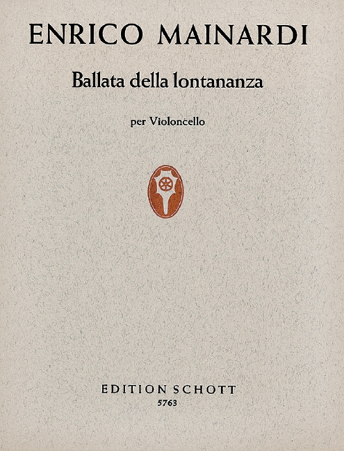 Vorderes Coverbild Ballata della Lontonanza 