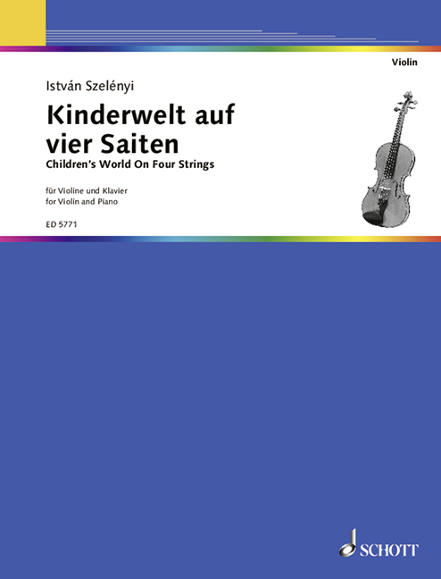 Vorderes Coverbild Kinderwelt auf vier Saiten 