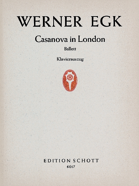 Vorderes Coverbild Casanova in London 