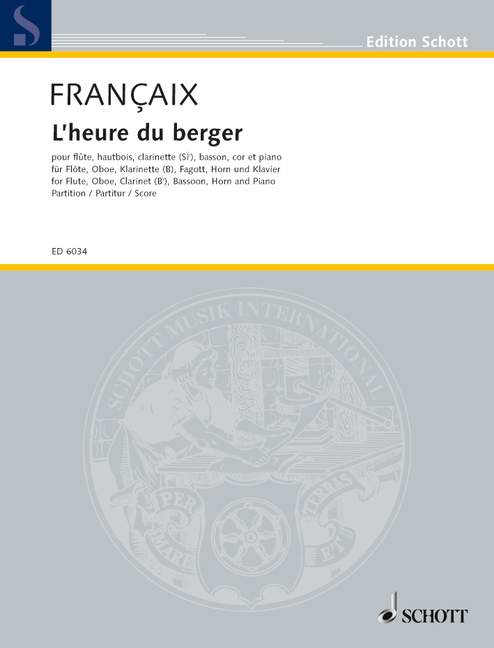 Vorderes Coverbild L'heure du berger 