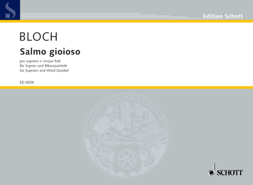 Vorderes Coverbild Salmo gioioso 