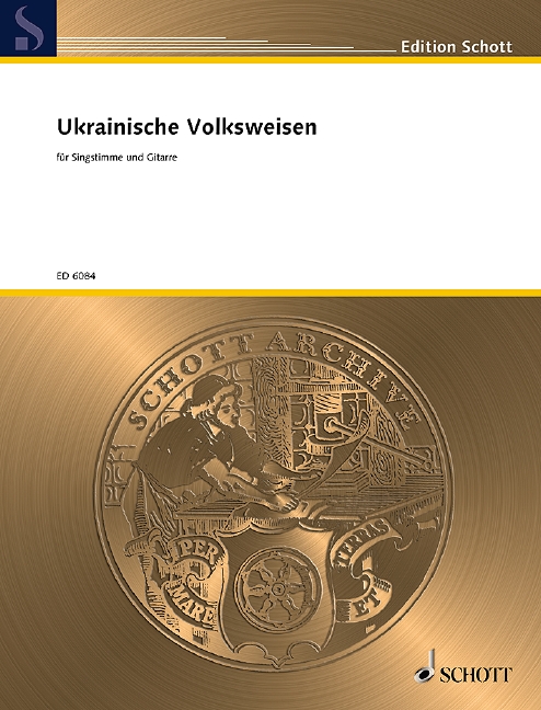 Vorderes Coverbild Ukrainische Volksweisen 
