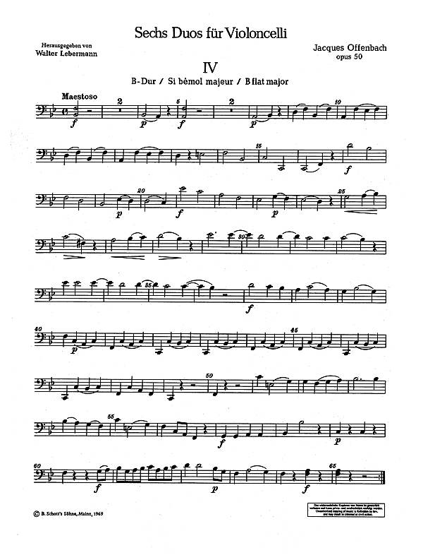 Anderes Coverbild 6 Duos op. 50 