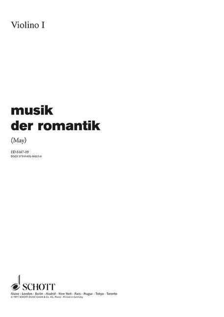 Vorderes Coverbild Musik der Romantik 