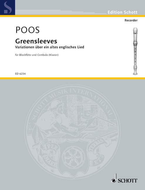 Vorderes Coverbild Greensleeves 