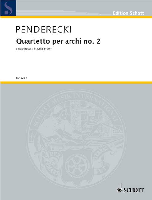 Vorderes Coverbild Quartetto per archi no. 2 