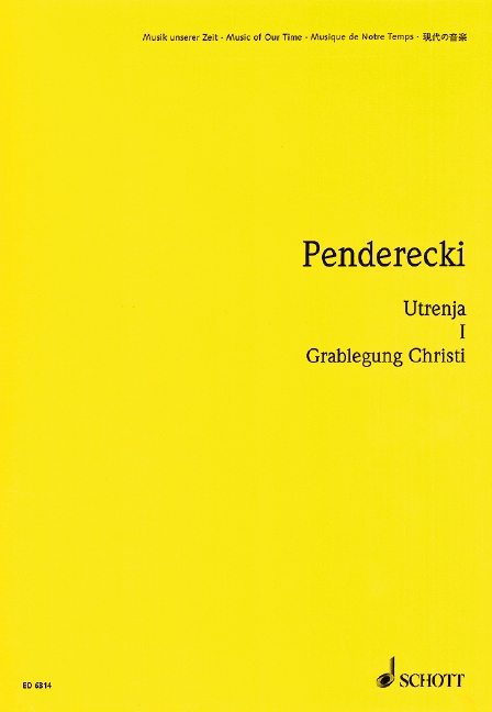 Vorderes Coverbild Utrenja I 