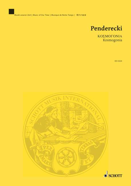 Vorderes Coverbild Kosmogonia 
