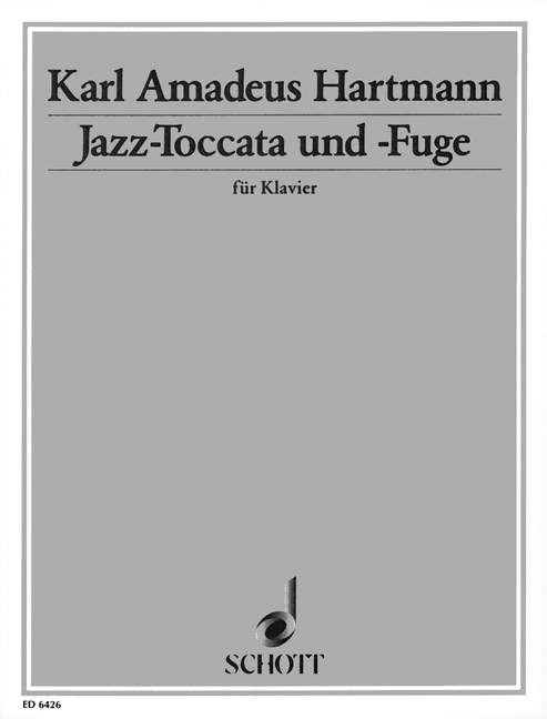 Vorderes Coverbild Jazz-Toccata und -Fuge 